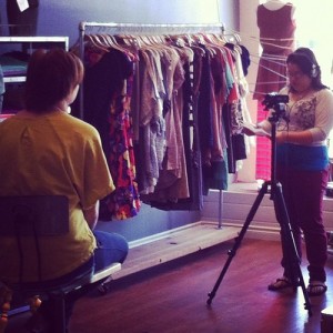 Oregon Film Interns at Shop Adorn