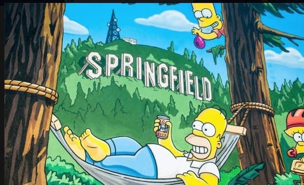 Mural on the side of the Emerald Arts Center in Springfield, Oregon