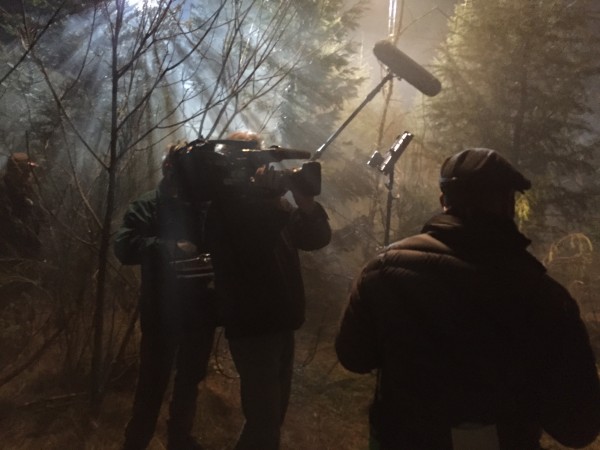 Behind the scenes shooting of "Grimm"  (NBC Universal)