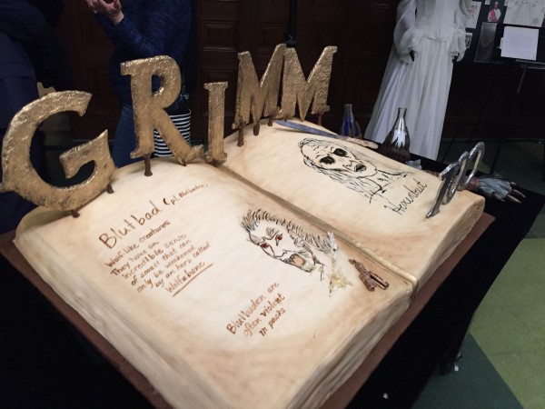 Grimm 100th cake by local oregonian, Michelle Honeman at Sugar Mommas Bake Shop http://sugarmommasbakeshop.com/