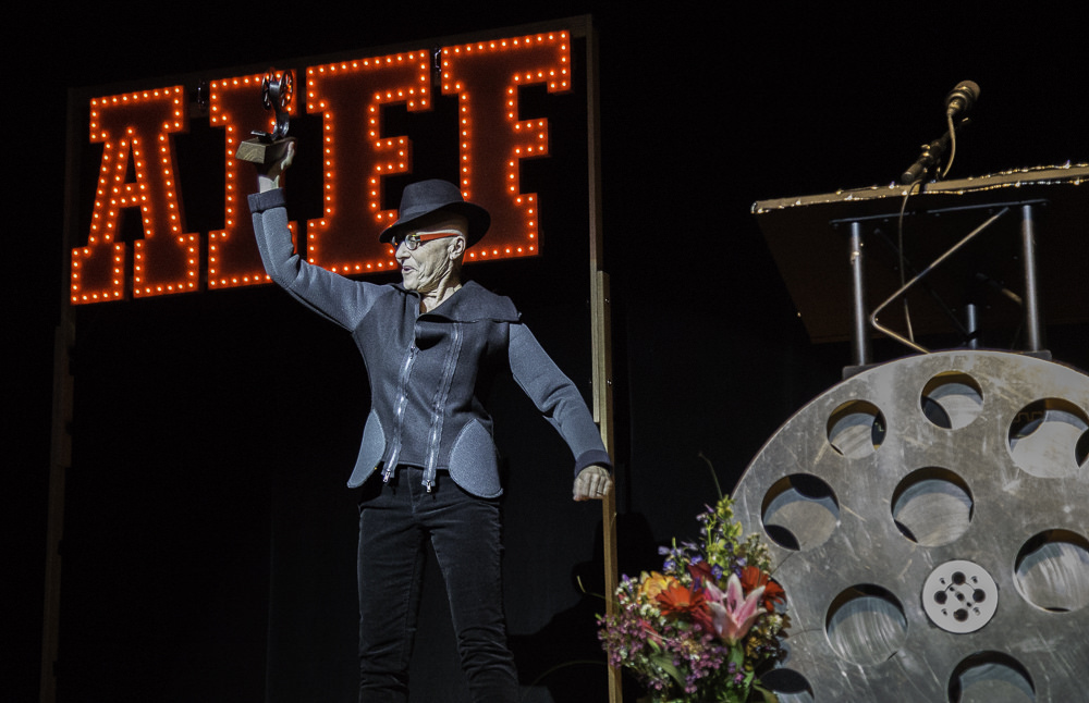 Barbara Hammer was AIFF2016 Pride Award Recipient. Photo by Richard A. Jacquot