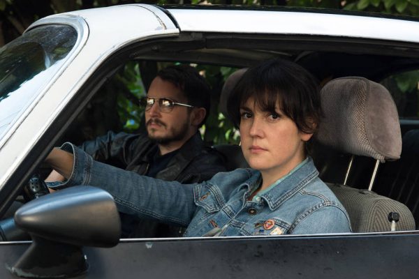 Melanie Lynskey and Elijah Wood appear in 'I Don't Feel at Home in This World Anymore' by Macon Blair, an official selection of the U.S. Dramatic Competition at the 2017 Sundance Film Festival. Photo: Allyson Riggs / Sundance