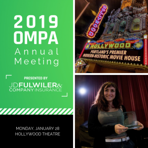 OMPA Annual Meeting January 28 Hollywood Theatre