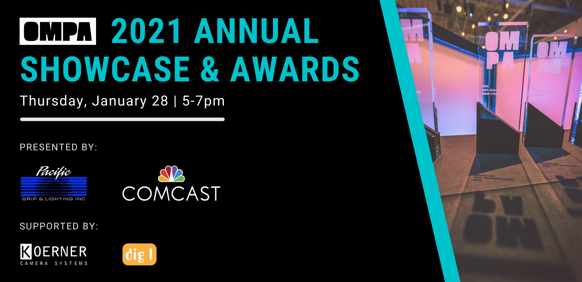 2021 OMPA Annual Showcase & Awards. January 28.